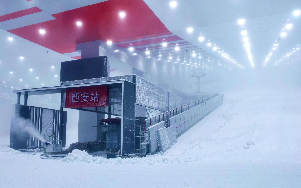 西安热雪奇迹预计8月初开业