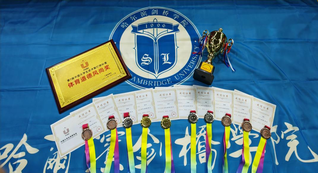 哈尔滨剑桥学院师生在中国武术散打锦标赛获佳绩