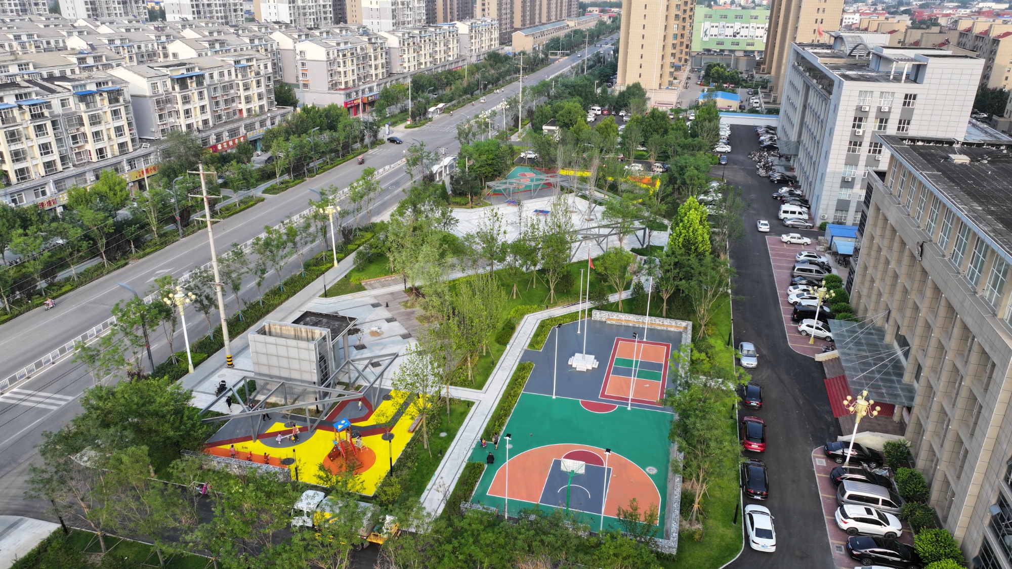河北故城：35处公园游园让居民尽享绿意生活