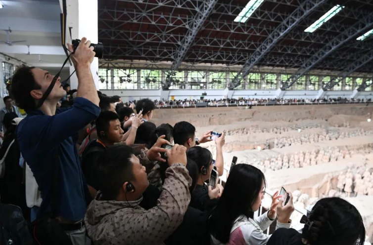 秦陵博物院提醒游客提前关注票务信息