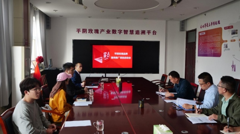 平阴玫瑰区域公用品牌宣传推广启动会举行_央广网