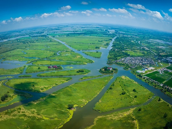 盐城建湖大美水乡生态画卷