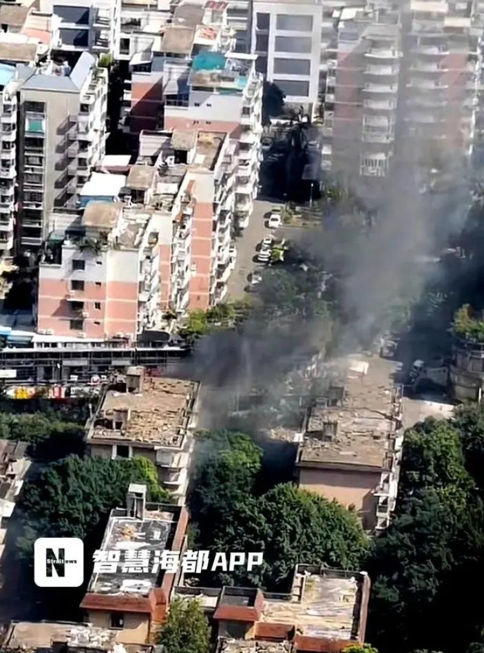 福州市区突发火灾,无人员受伤_央广网