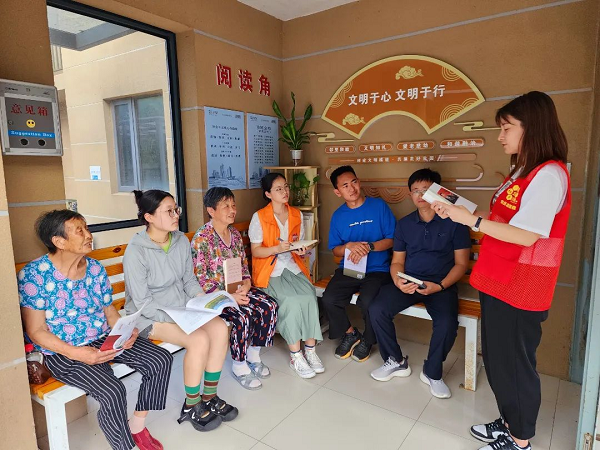 JN江南苏州相城黄桥街道：文明 美在方寸之间(图1)