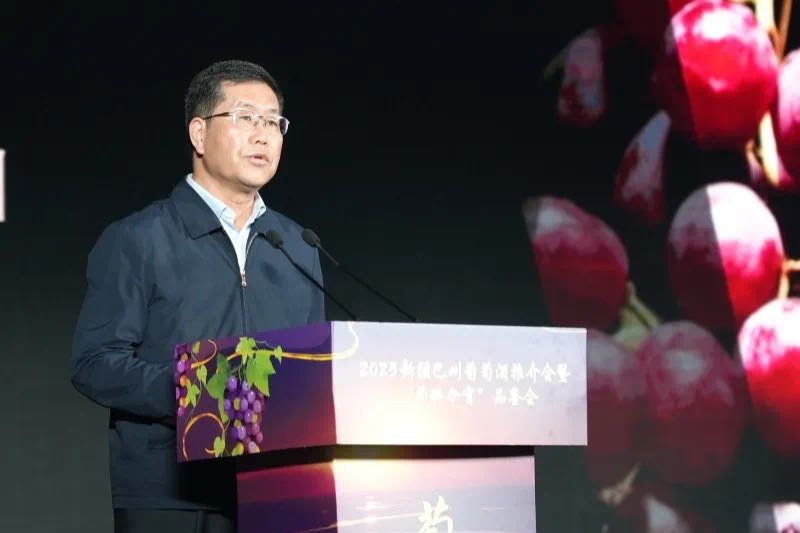 2023新疆巴州葡萄酒推介会在北京举行(图1)