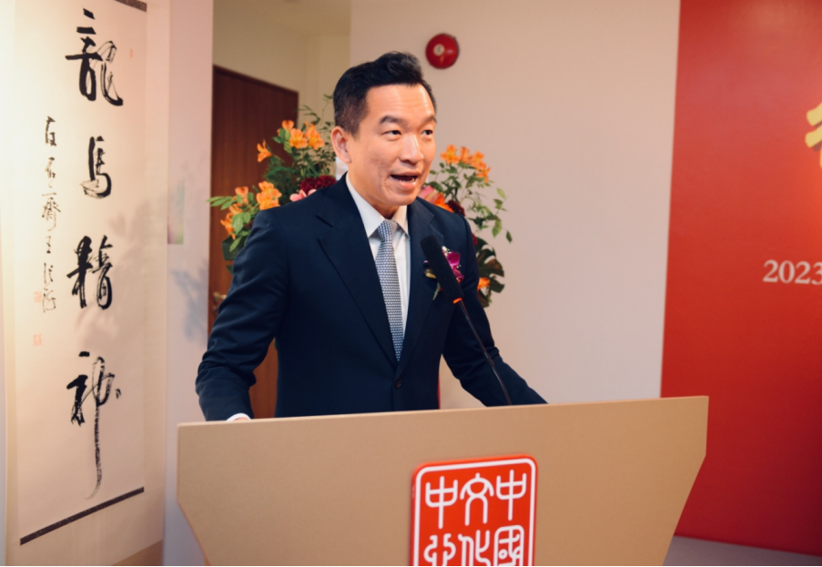 新加坡中国文化中心张海陈声桂书法联展隆重开幕