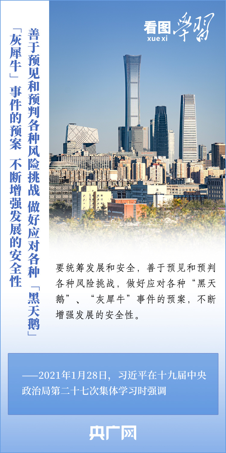 看图学习丨以高质量发展促进高水平安全 以高水平安全保障高质量发展