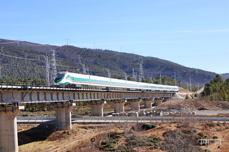 麗香鐵路開通運營滿月發送旅客超18萬人次