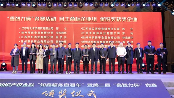 徐州市知识产权金融“知鑫服务直通车”暨第二届“鑫智力杯”颁奖仪式举行(图1)