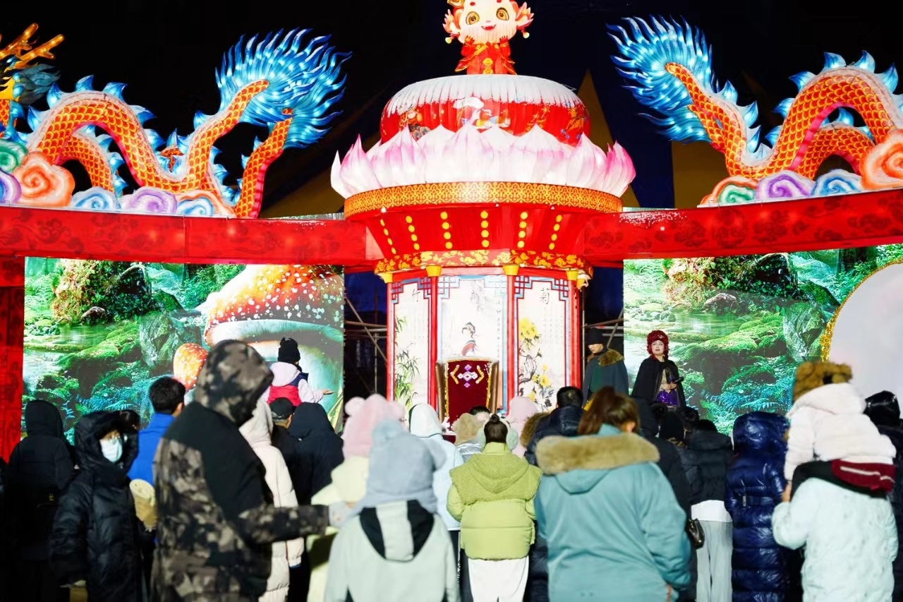 2024年银川文化园新春灯会开启