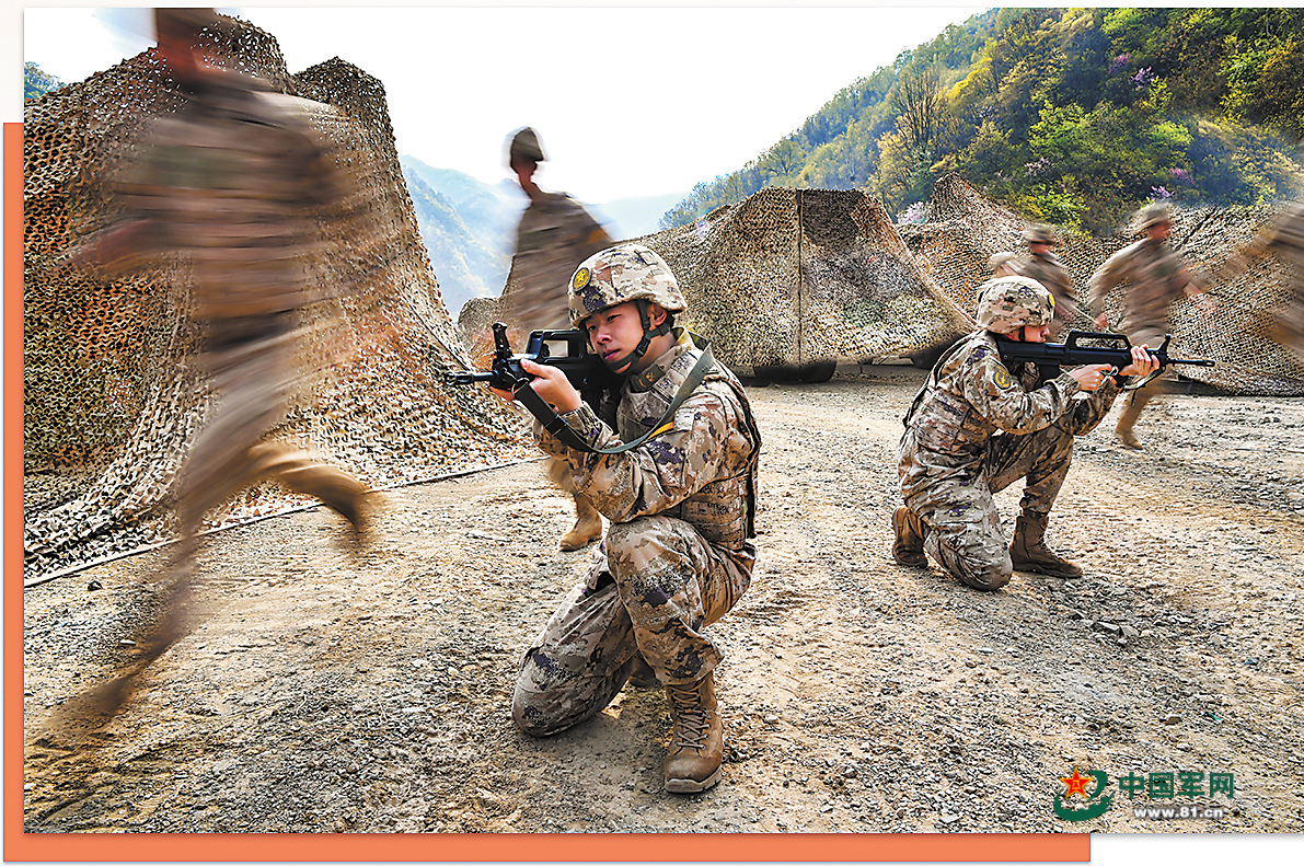 军营的年味不一样 军人的春节似平常_央广网