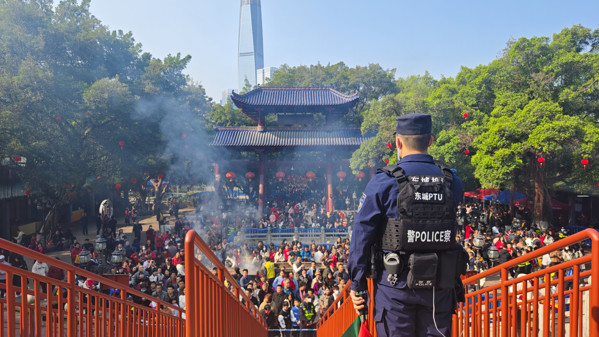 广东春节假期刑事治安警情同比大幅下降