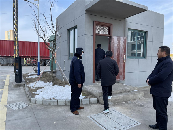 江苏建湖庆丰镇开展高层住宅小区消防安全检查