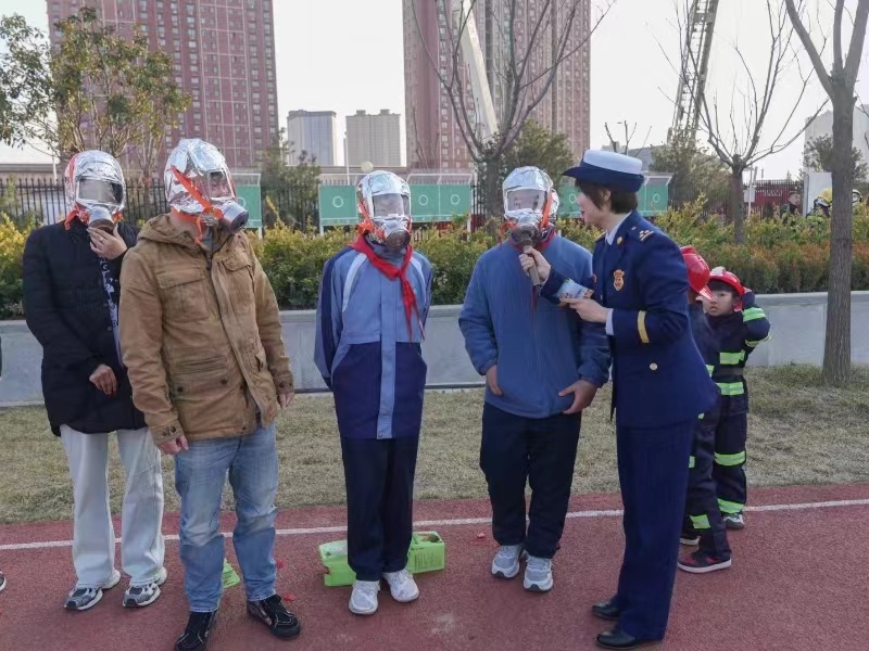 陕西省消防救援总队开展消防产品科普活动
