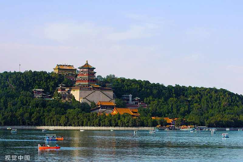 北京颐和园,北海公园等多个公园游船已开航_央广网