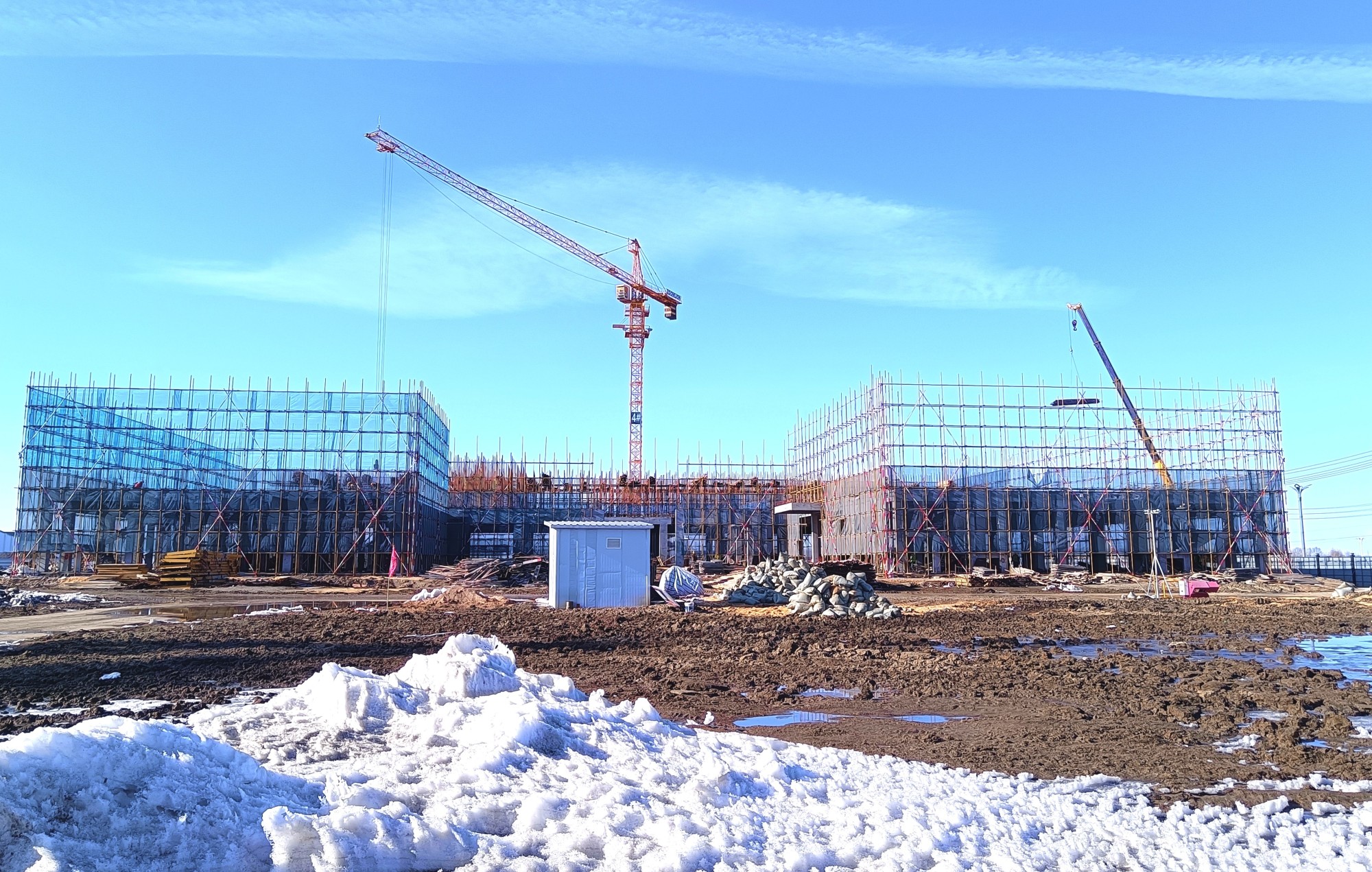 佳木斯国家农高区省级重点建设项目复工复产