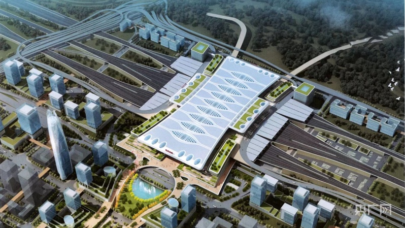 面积位列全国高铁枢纽第一  重庆东站2025年建成投用