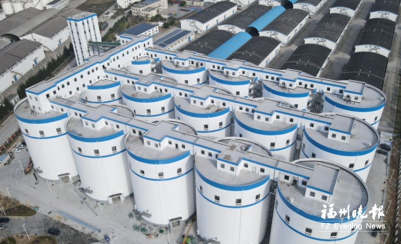 福建最大“粮仓”在长乐竣工 总仓容36.2万吨
