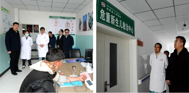 天津援青指挥部在河南县及泽库县召开重点项目工作现场推进会