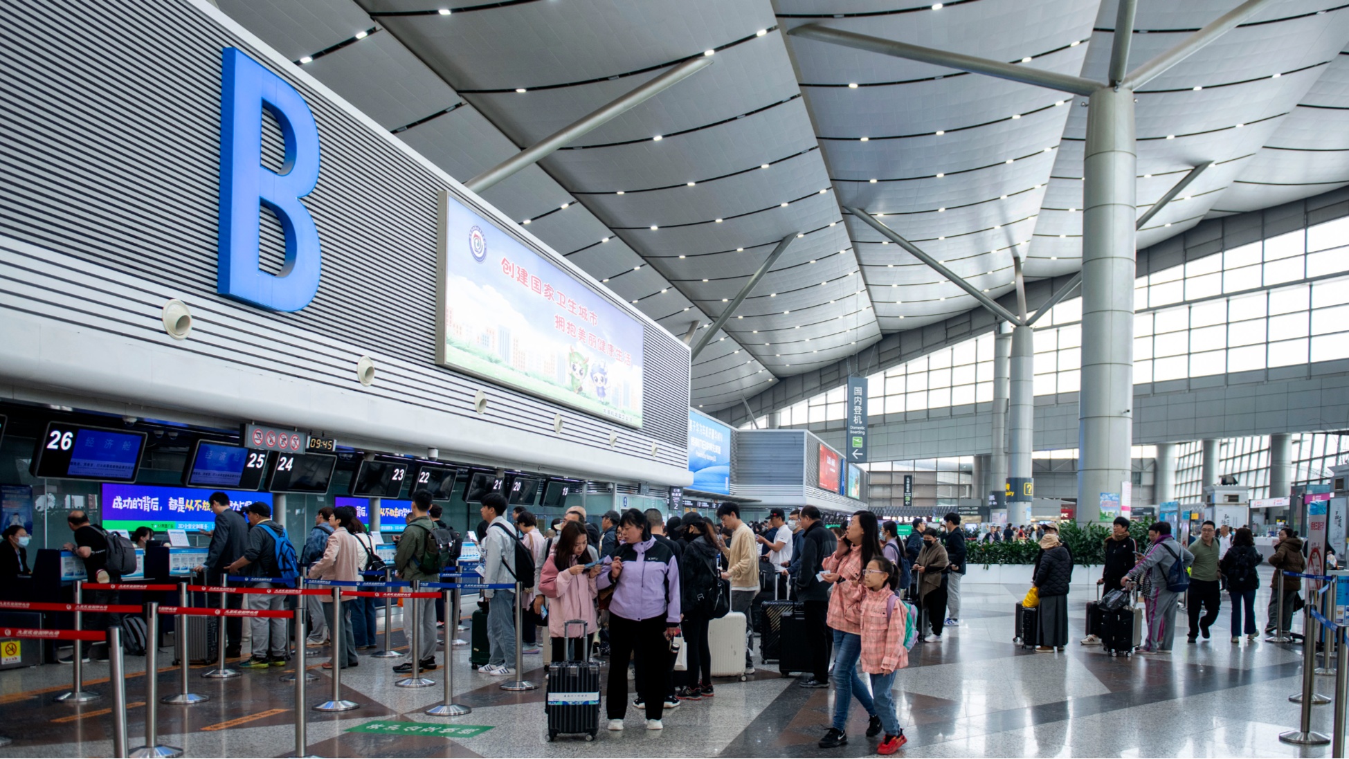 五一假期太原机场预计旅客运送量达20万人次