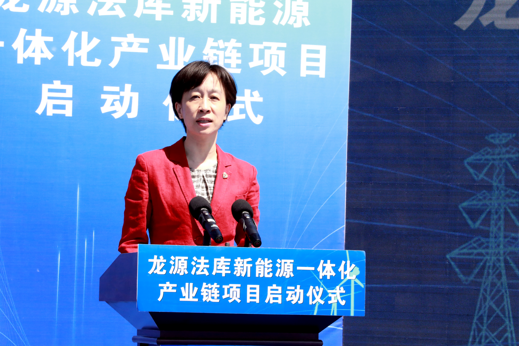 辽宁龙源法库新能源一体化产业链启动