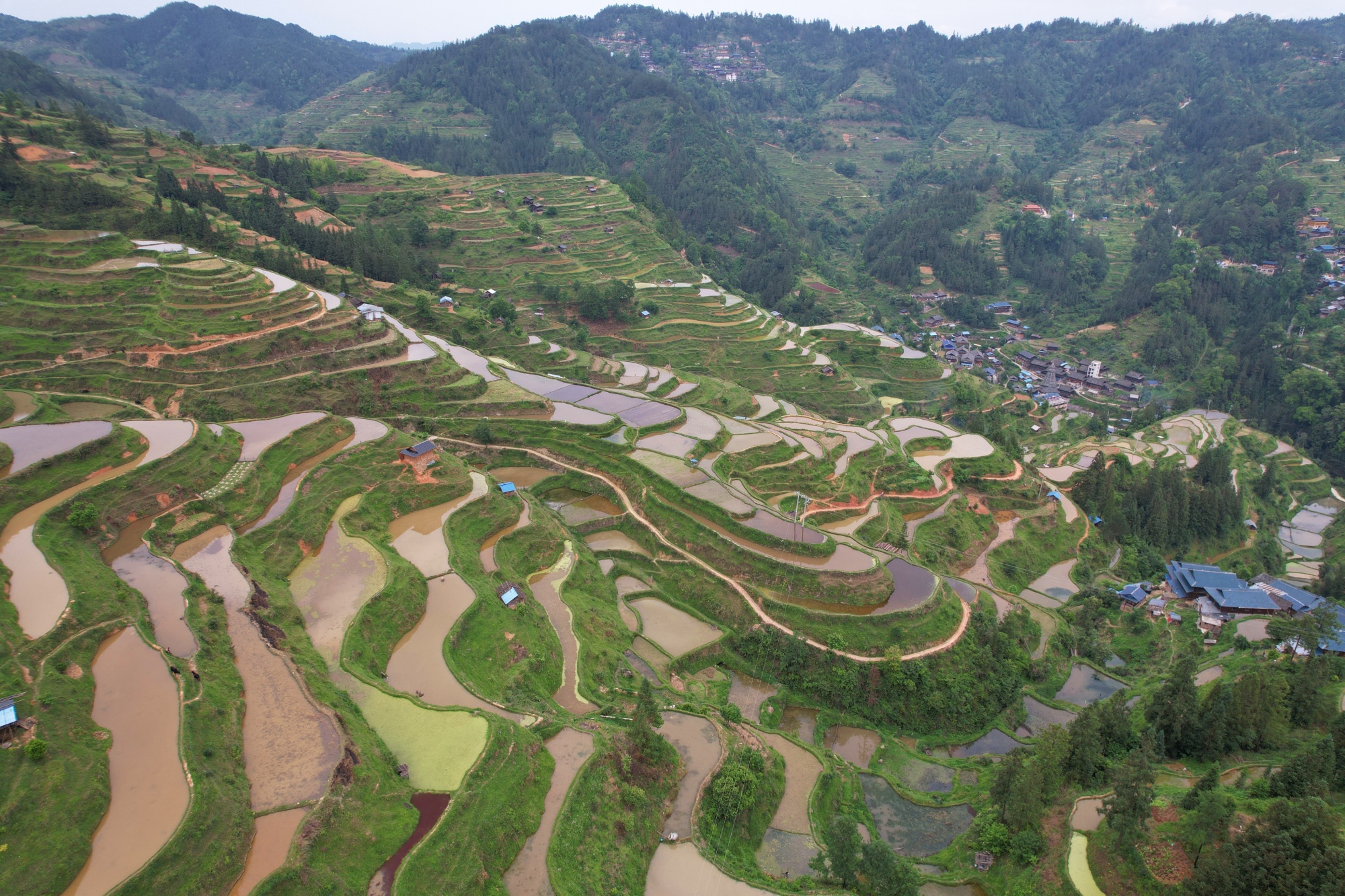贵州黎平双江镇高求村"蝶变"展新颜