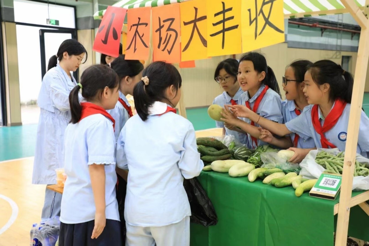 合川凤凰小学特色劳动教育展 带领学生感受劳动之美