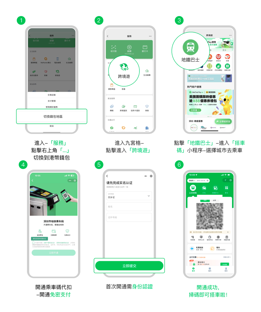 港人北上出行更便利 微信香港钱包已连接近30个