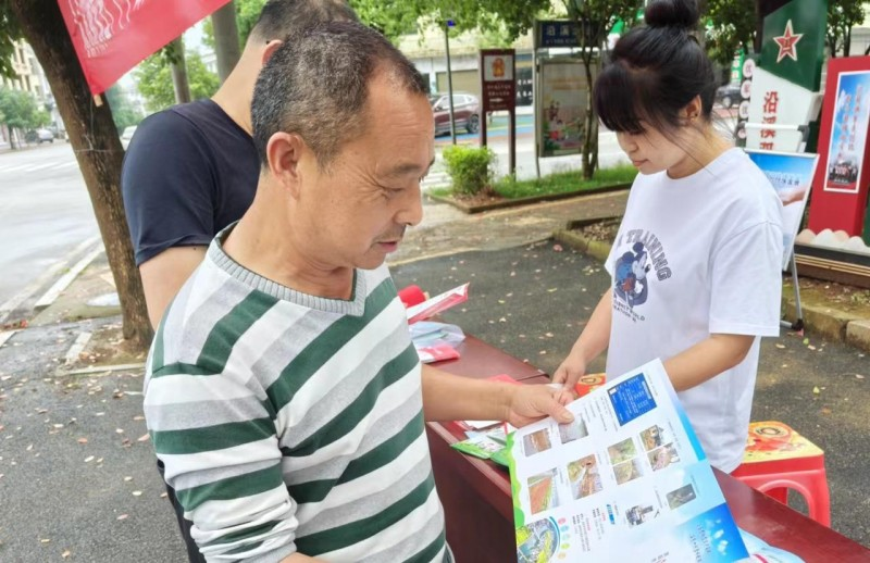 浏阳：河长宣传进社区，美丽河湖大家护