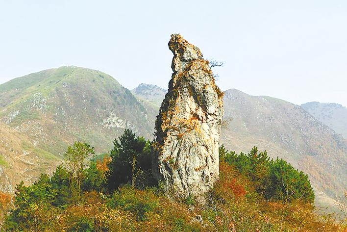 郧西“万亩石林”发现柱状喀斯特新景观_央广网