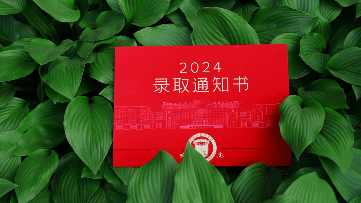 冰城这所高校师生将“尔滨”的“哈”送给24级的“你”_央广网