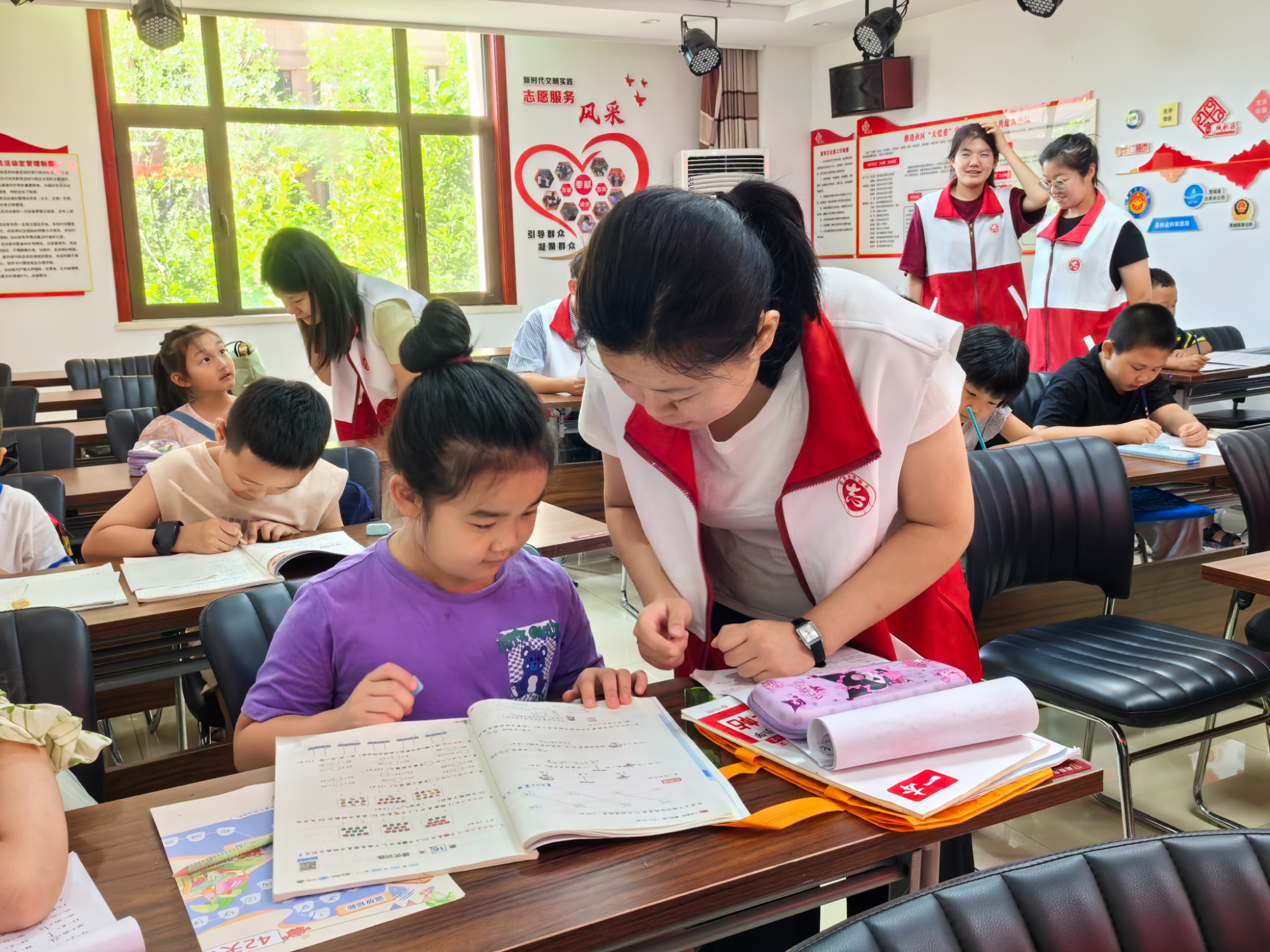 河北宽城：社区公益托管班“托”起多彩暑假