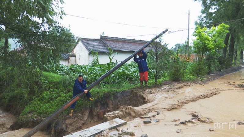 甘肃天水暴雨图片