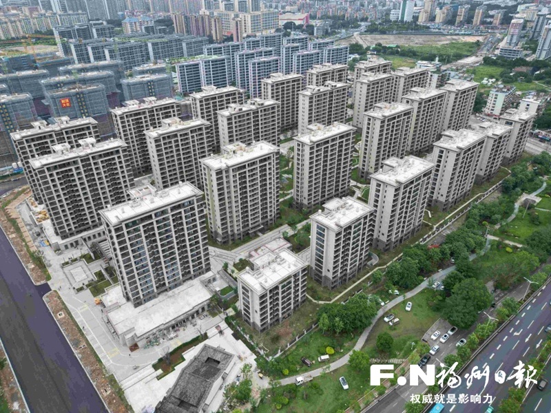 福州市仓山区城市更新项目（一期）安置房完工