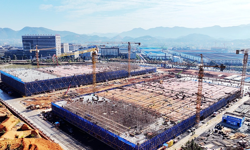 江西上栗：工业项目建设正酣