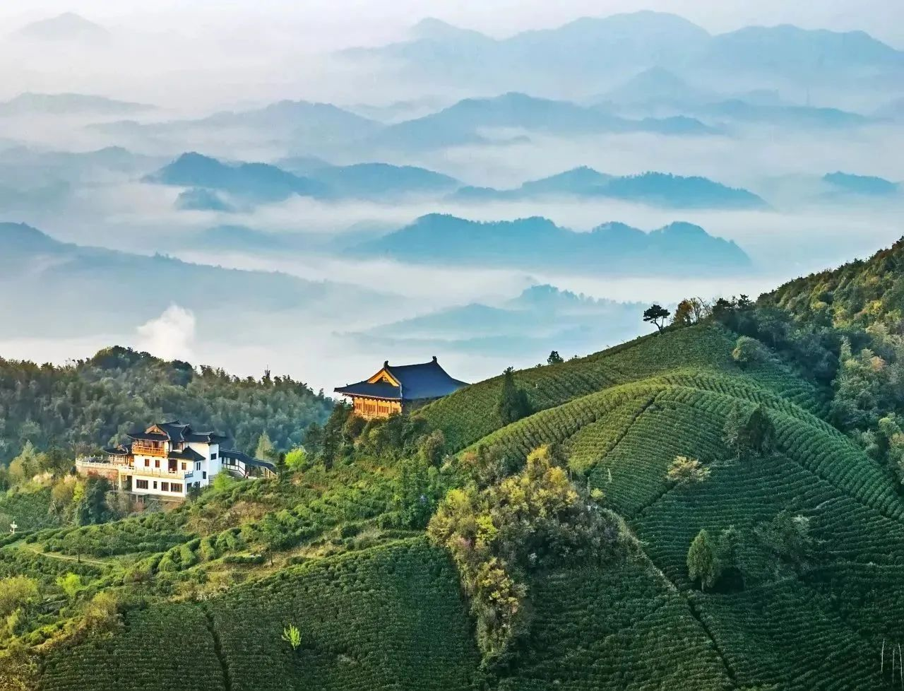 高品质全域旅游目的地看余杭径山_央广网