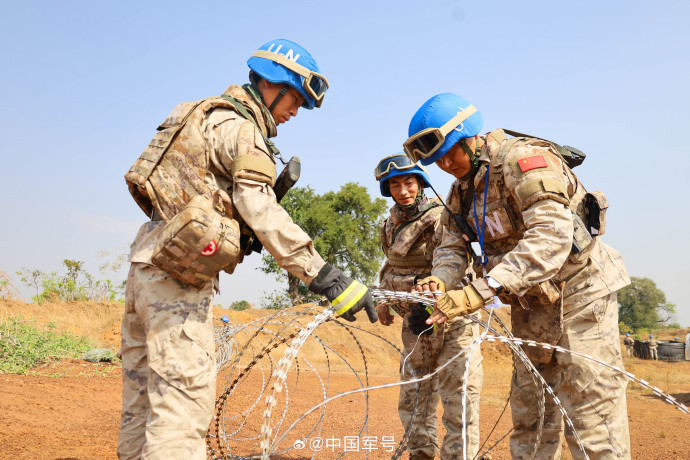 中国第十一批赴南苏丹(朱巴)维和步兵营完成首次联合巡逻任务_央广网