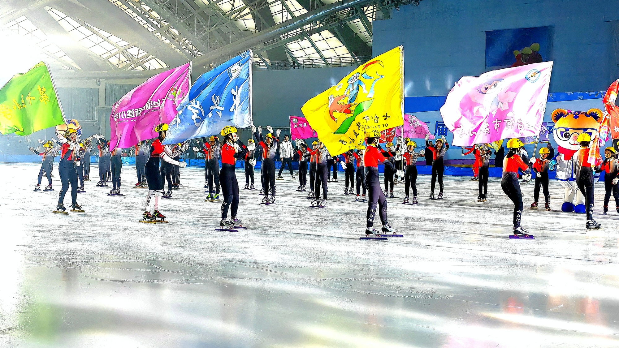 黑龙江省第五届学生冬季运动会开幕