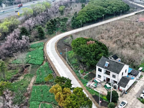 苏州黄埭镇一村路建成通车