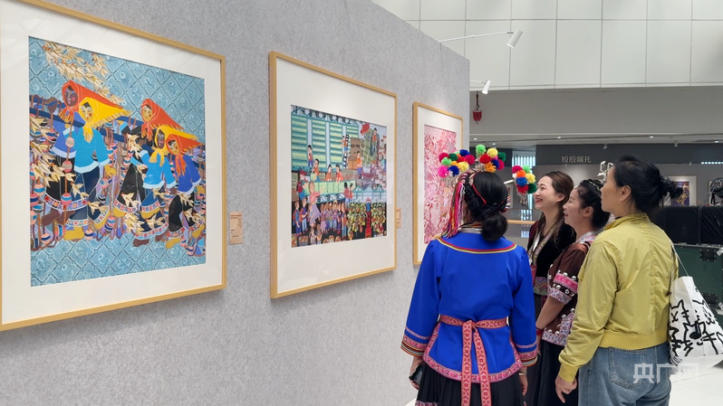 “中国现代民间绘画艺术周暨双年展”系列活动开幕