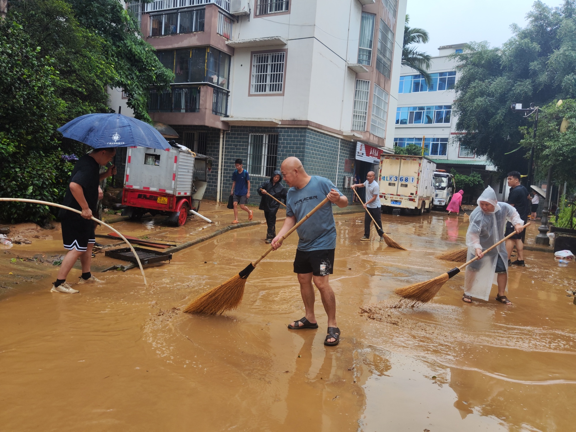广西隆林强降雨致灾