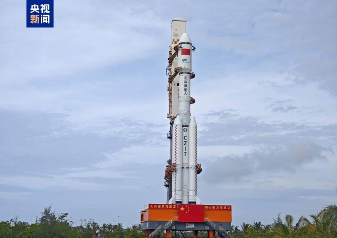 天舟九号飞船运抵发射场