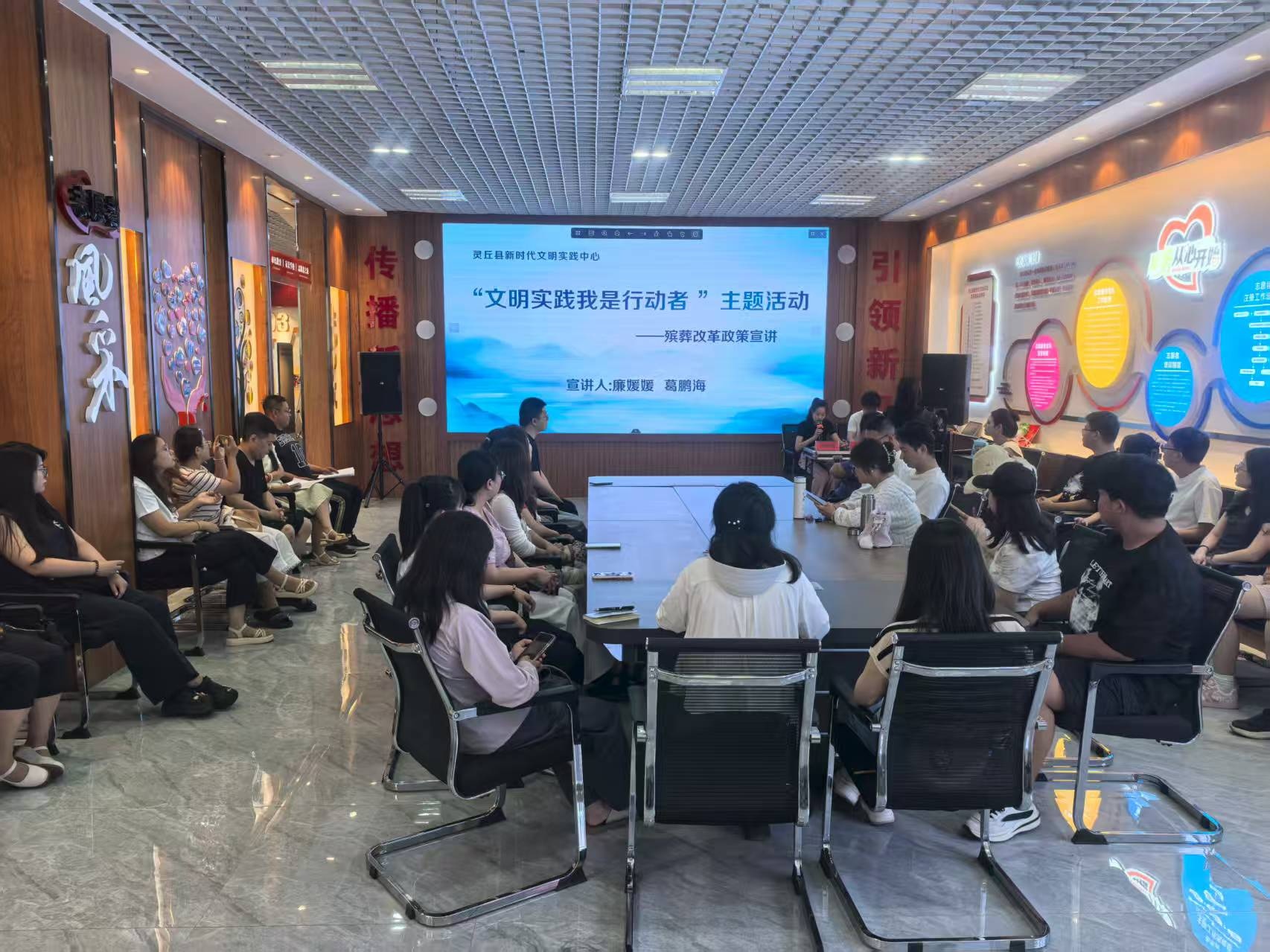 山西灵丘让殡葬改革政策深入人心