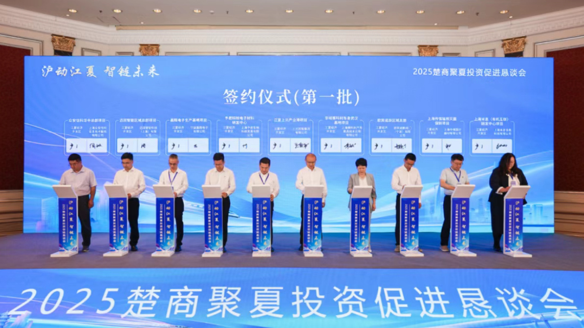 2025楚商聚夏投资促进恳谈会在上海举行