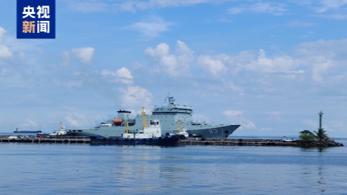 中国海军访问柬埔寨