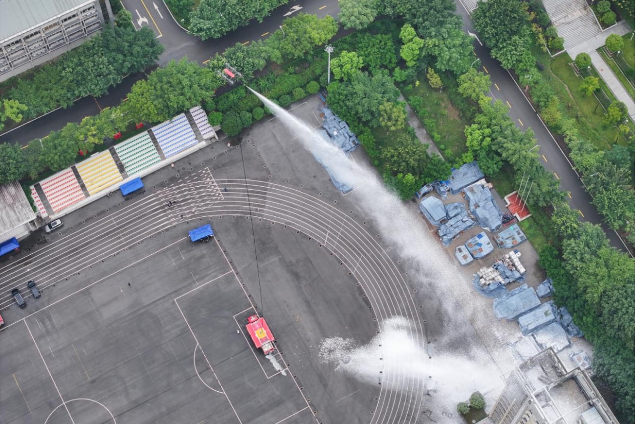 重庆开展高层建筑实战化无人机功能测试 四大优势亮眼