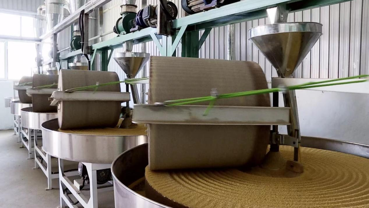 化德县七号镇谷物加工厂投产助力乡村振兴