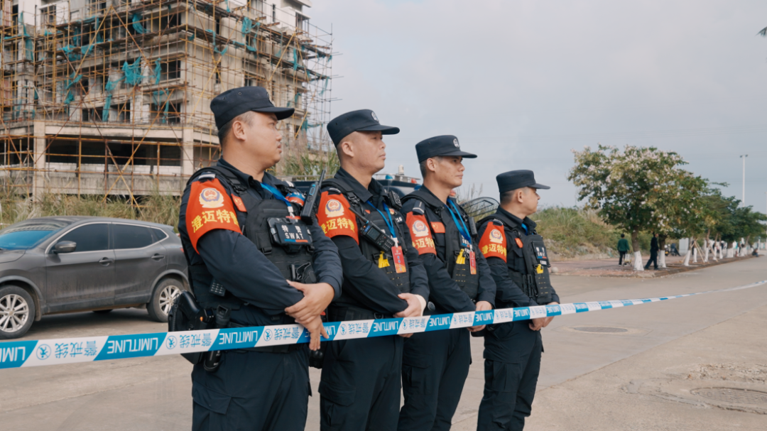 海南澄迈公安圆满完成2025澄迈半程马拉松安保任务(图2)