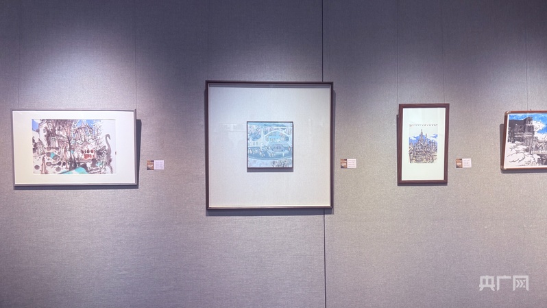 第三届“我的故乡我的城”太阳岛中国画、水彩画写生作品展启幕(图3)