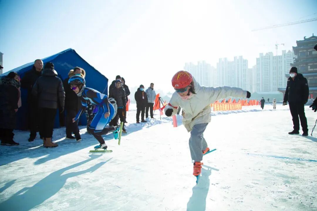 首届敦化市冰雪运动会启幕(图4)